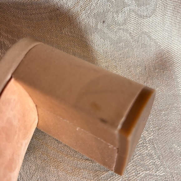 BADGLEY MISCHKA Sz 8 Clara Embellished Pearls Block Heel Ankle Straps Sandals - Picture 11 of 16